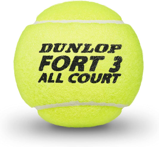 DUNLOP Tennis Ball Fort All Court - for Clay, Hard Court and Grass